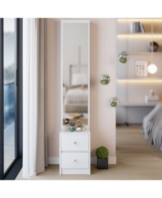 Full Body Mirror Cabinet - Extra Large Storage