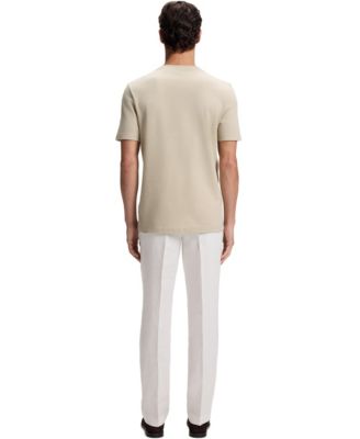 Men's Cotton-Blend Bubble-Jacquard T-Shirt