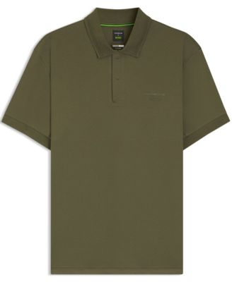 BOSS x Porsche Men's Mercerized Cotton Polo Shirt