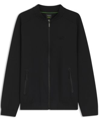 BOSS x Porsche Men's Embossed Artwork Zip-Up Sweatshirt