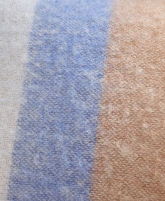 Simona Faux Mohair Bolster Decorative Pillow, 14" x 36"