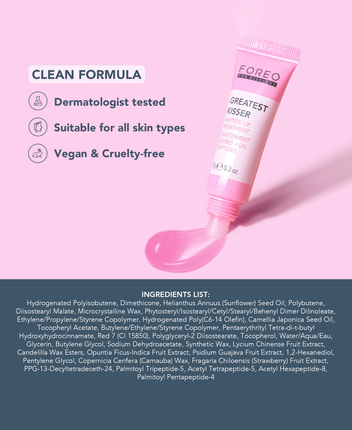 Foreo For EveryOne Greatest Kisser Peptide Lip Treatment, 0.3 oz.