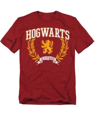 Men's Hogwarts Arched Gryffindor Leaves T Shirt