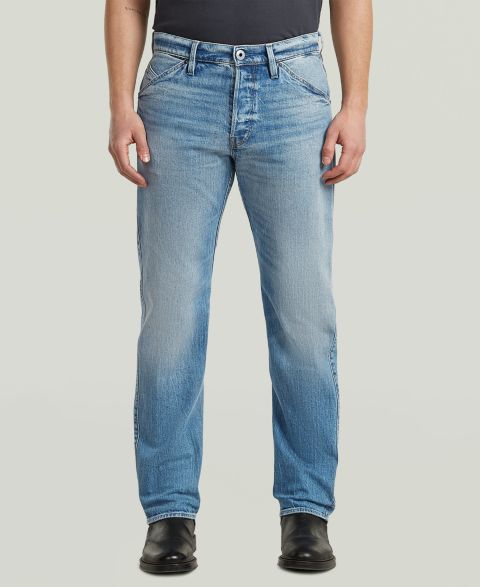 Мужские джинсы G-Star Raw Dartt Slim-Fit Straight, цвет: Выцветший синий