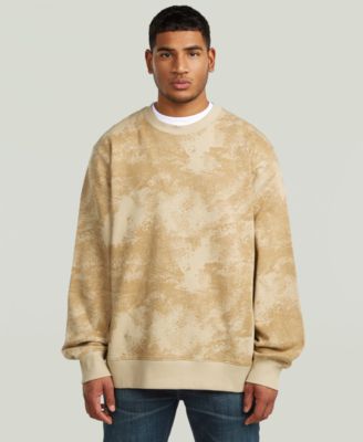 Men's Printed Crewneck Sweater