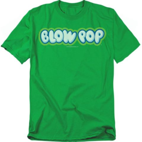 Мужская футболка Tootsie Roll Blow Pop Logo, цвет: Зелёный