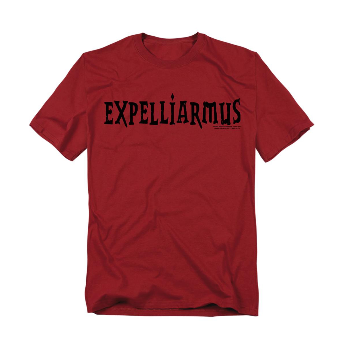 Harry Potter Men's Expelliarmus T Shirt - Cardinal