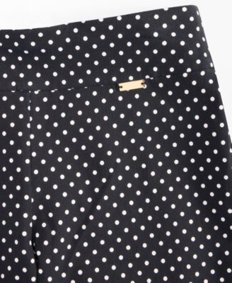 Women's Printed Pull-On Capri Pants