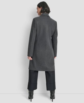 Women's Double-Breasted Notch Collar Coat