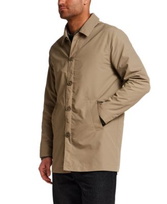 Men's Hip Length Trench Coat