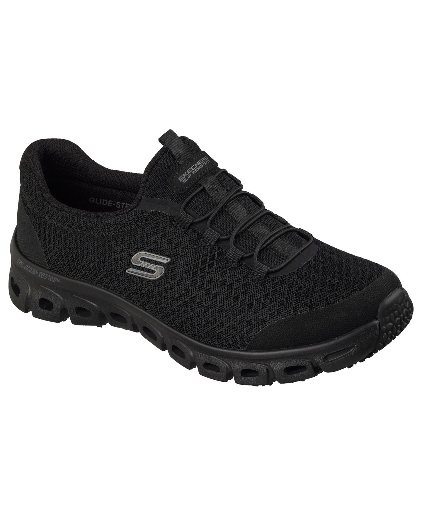 Женские кроссовки Skechers Work Slip-Resistant: Glide-Step Casual, цвет: Чёрный — фото 1