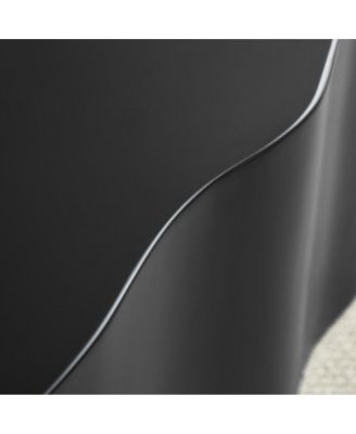  Unique Shape MDF Coffee Table set of 2, No Assembly Required