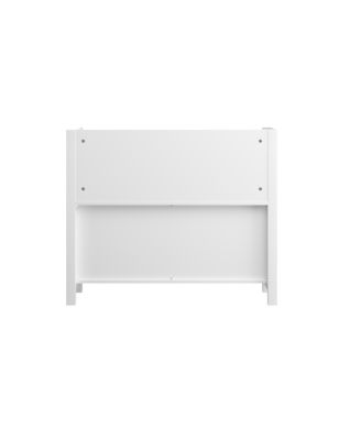 Kids Bookshelf with 3 Tier Storage & 3 Fabric Bins, Wooden Toddler Bookcase