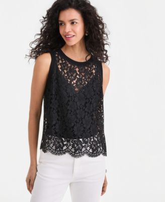 Women's Lace Sleeveless Top