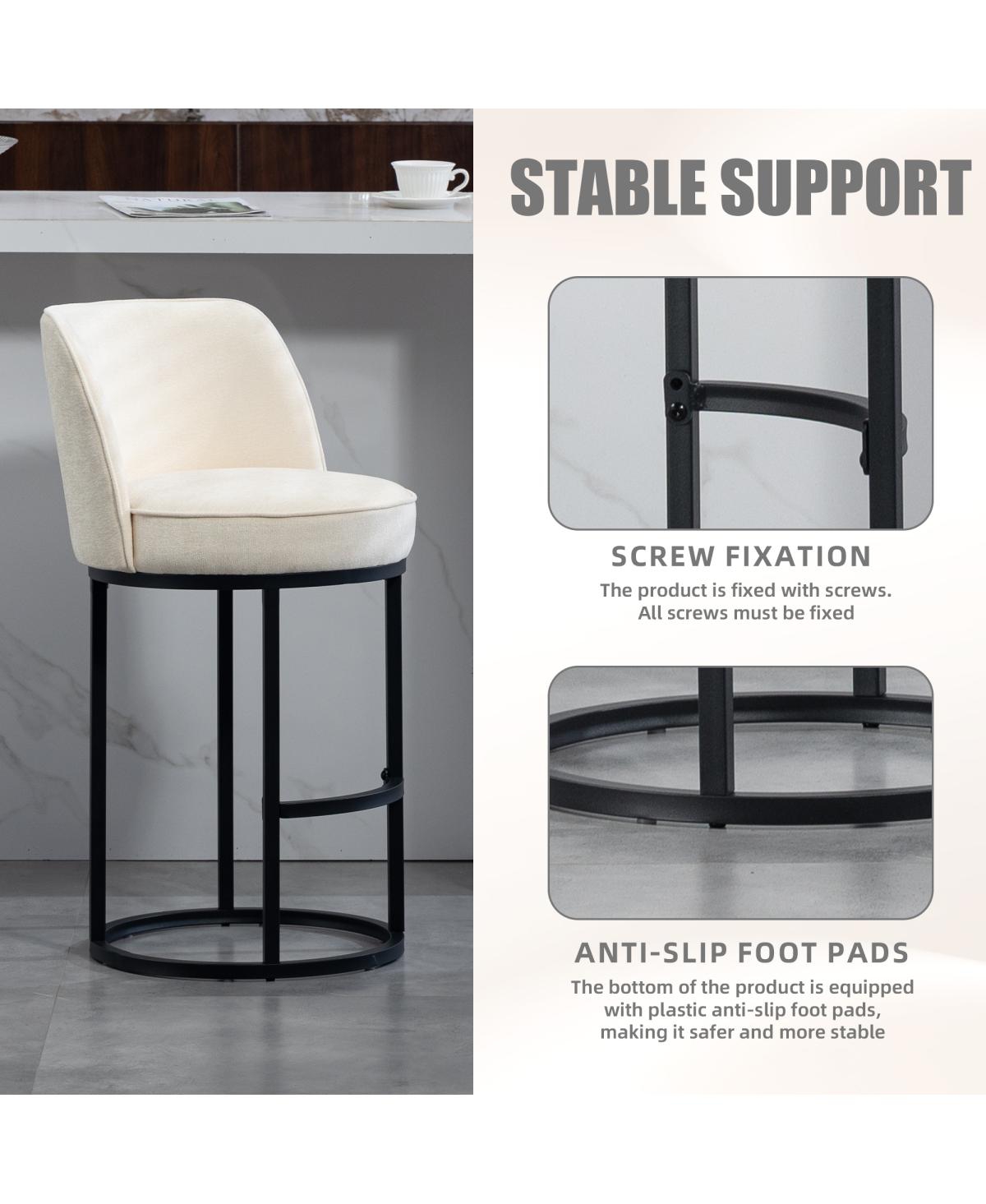 Streamdale Furniture Counter Height Bar Stools Set of 2