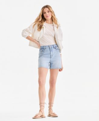 Women's High Waist Denim Shorts