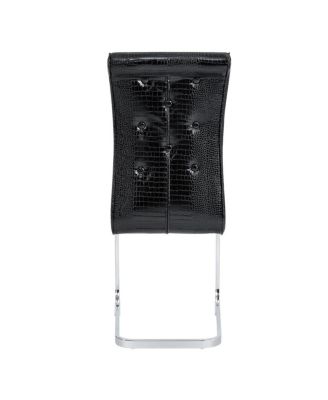 “Retro Alligator Dining Chairs, Set of 2”