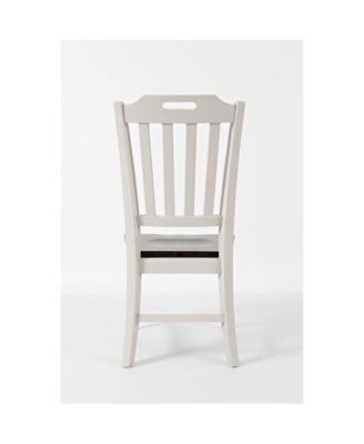 Orchard Park Farmhouse Solid Rubberwood Slatback Chair