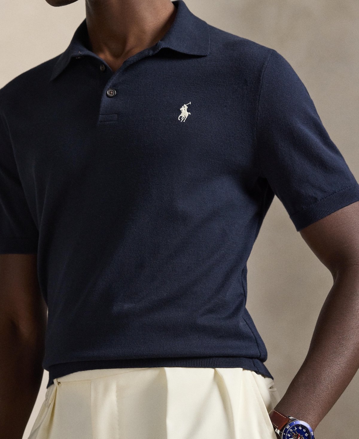 Polo Ralph Lauren Men's Polo-Collar Sweater