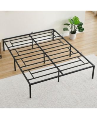 Bed Frame No Box Spring Needed, Heavy Duty Metal Platform Bed Frame Full Size for Bedroom Easy Assembly, Noise Free