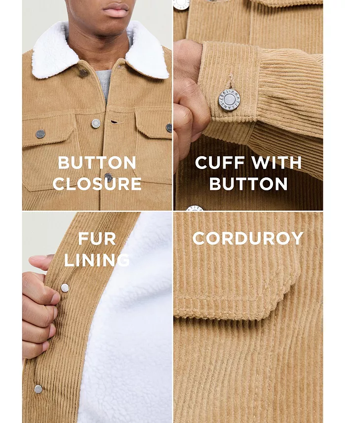 Men's Corduroy Trucker Jacket - thumbnail 7