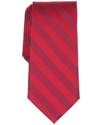 Men's Satin Stripe Solid Tie