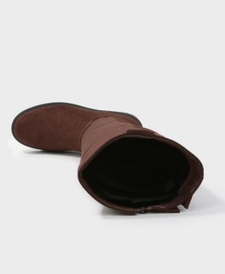 Women's Beverly Microfiber Suede Lug Sole Boots