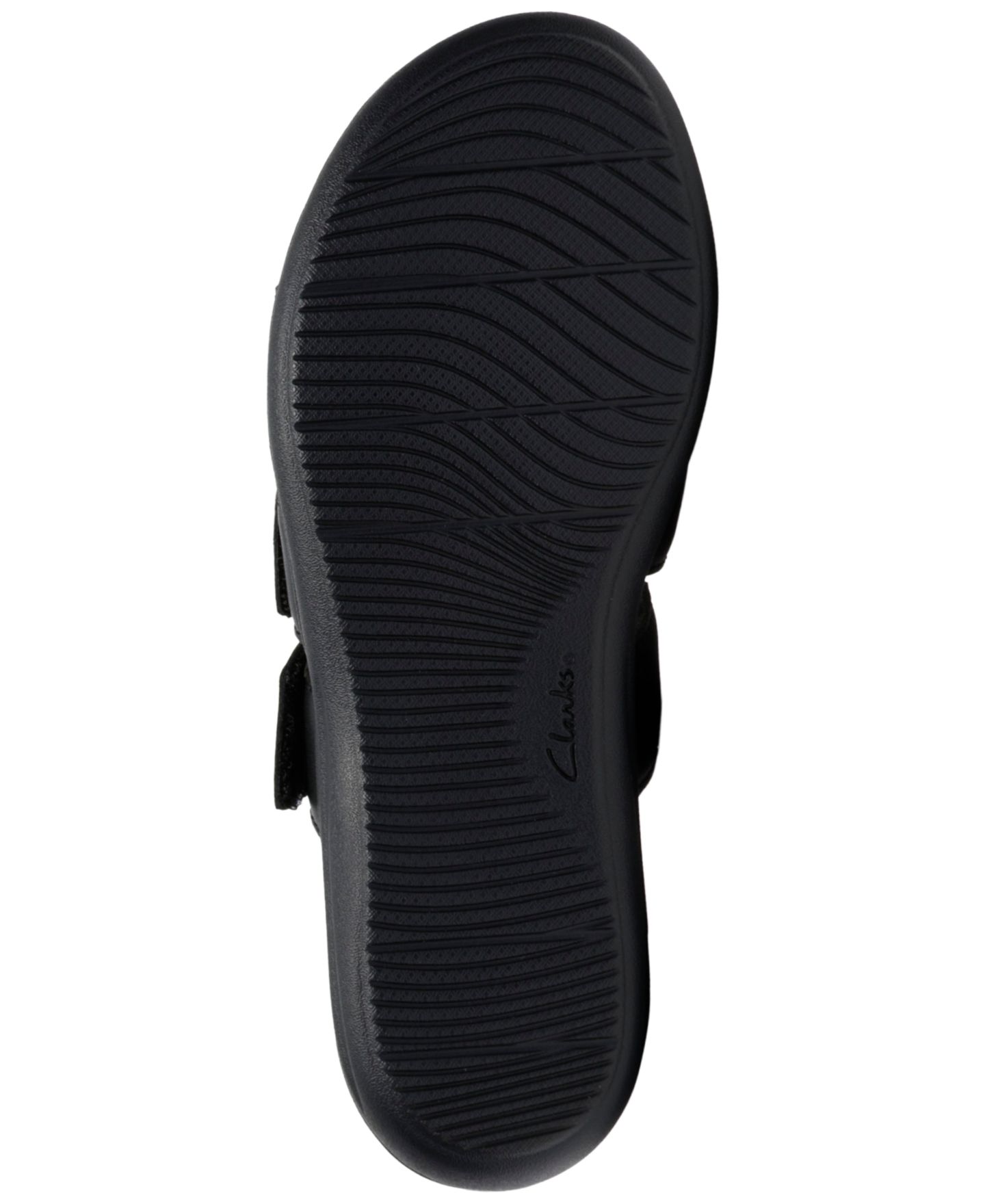 Женские сандалии Clarks Collection Laurieann Emma Round Toe, цвет: Чёрный кожаный — фото 5