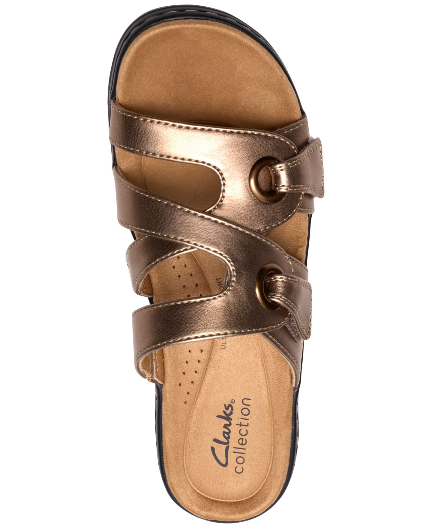 Женские сандалии Clarks Collection Merliah2 Cove Round Toe, цвет: Золотой металлик — фото 4