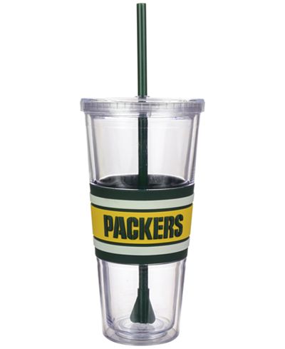 Boelter Brands Green Bay Packers 22 oz. Hyped Straw Tumbler
