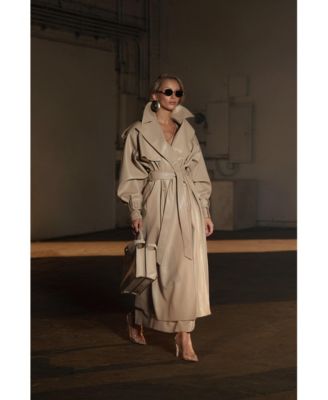 Women's The Icon PU Leather Coat