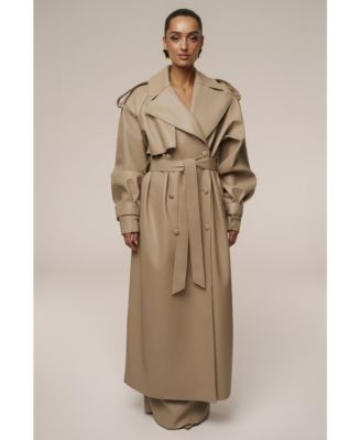 Women's The Icon PU Leather Coat