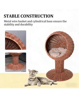Cat Basket Bed Elevated Cat Bed