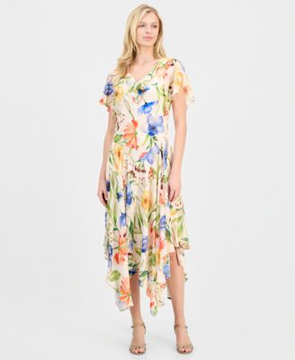 Women's Handkerchief-Hem Dress