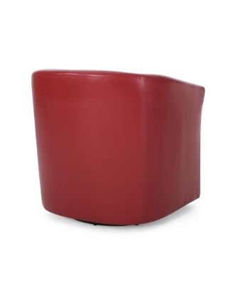 Streamdale Corley Club Chair: Swivel Barrel Chair for Statement Seating