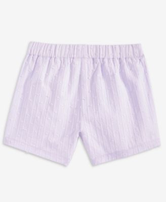 Toddler Girls' 2T-4T Mix and Match Clip-Dot Cotton Shorts