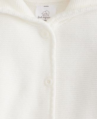 Baby Boys' Hooded Sweater-Knit Cotton Cardigan