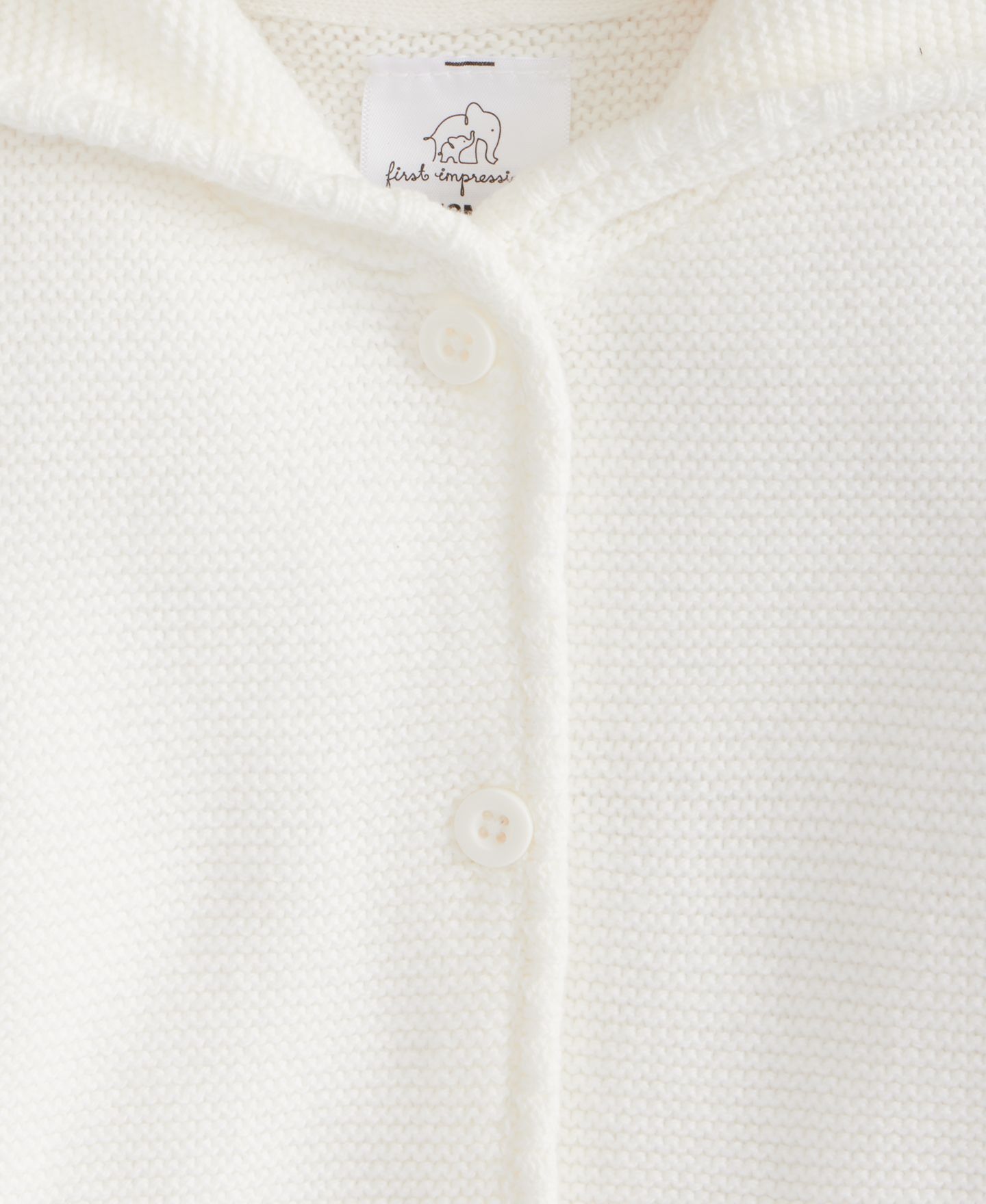 Кардиган First Impressions Everyday Baby EssentialsBaby Hooded Sweater-Knit Cotton Cardigan для мальчиков, цвет: Angel Whit — фото 3