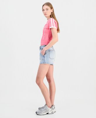 Women's Elastic Back Carpenter Shorts