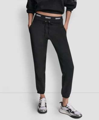 Women's Classic Logo Elastic High-Rise Sweatpants