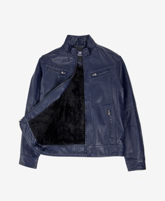 Boy's PU Jacket With Lining