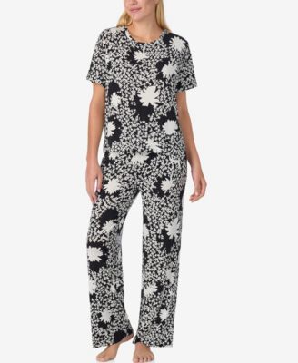 Women's Crewneck T-Shirt & Long Pants, 2-Piece Set