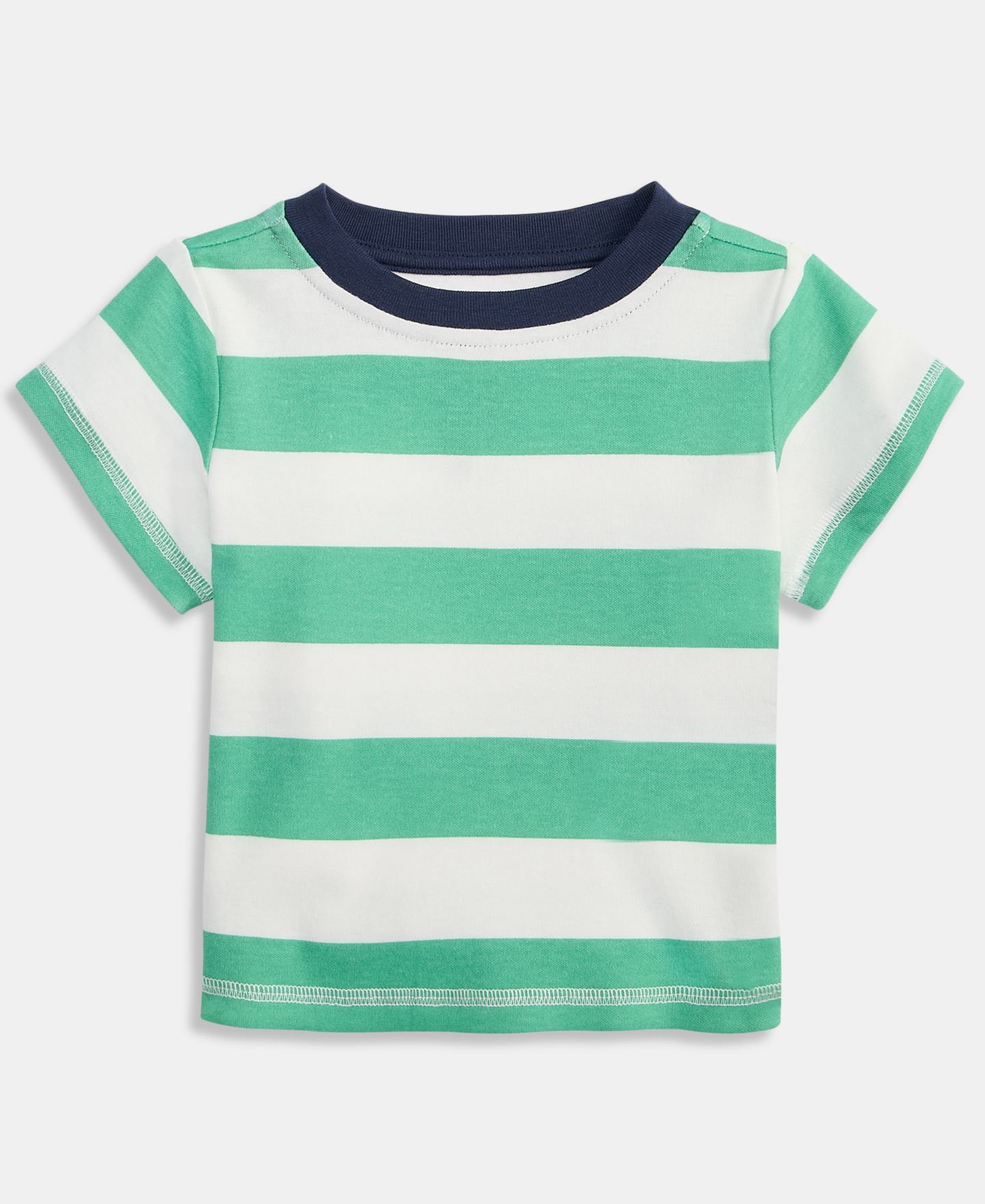 Футболка First Impressions Mix and Match Rugby Stripe T-Shirt для мальчиков-малышей — фото 1
