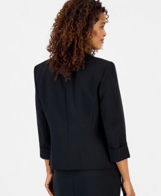 Women's Shawl Collar Open-Front Blazer
