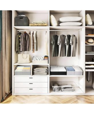 Large Collapsible Fabric Storage Bins with Handles for Clothes Towels