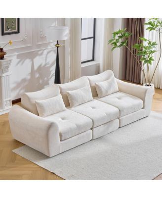 Modular Cloud Sofa, Convertible Folding Sofa Bed, Sectional Cushioned Sofa