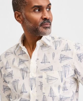 Men's Poplin Short-Sleeve Shirt