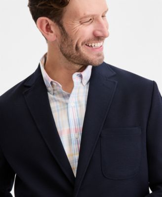 Men's Knit Blazer