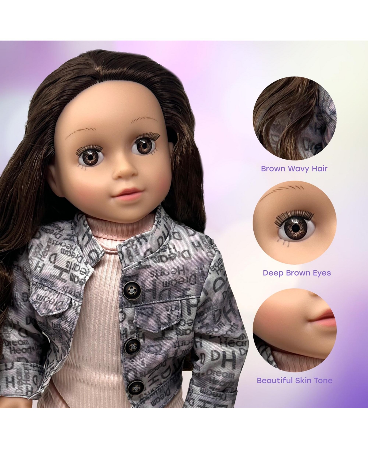 18 Inch Dolls with Soft Hair – Soft Body 18 inch Doll