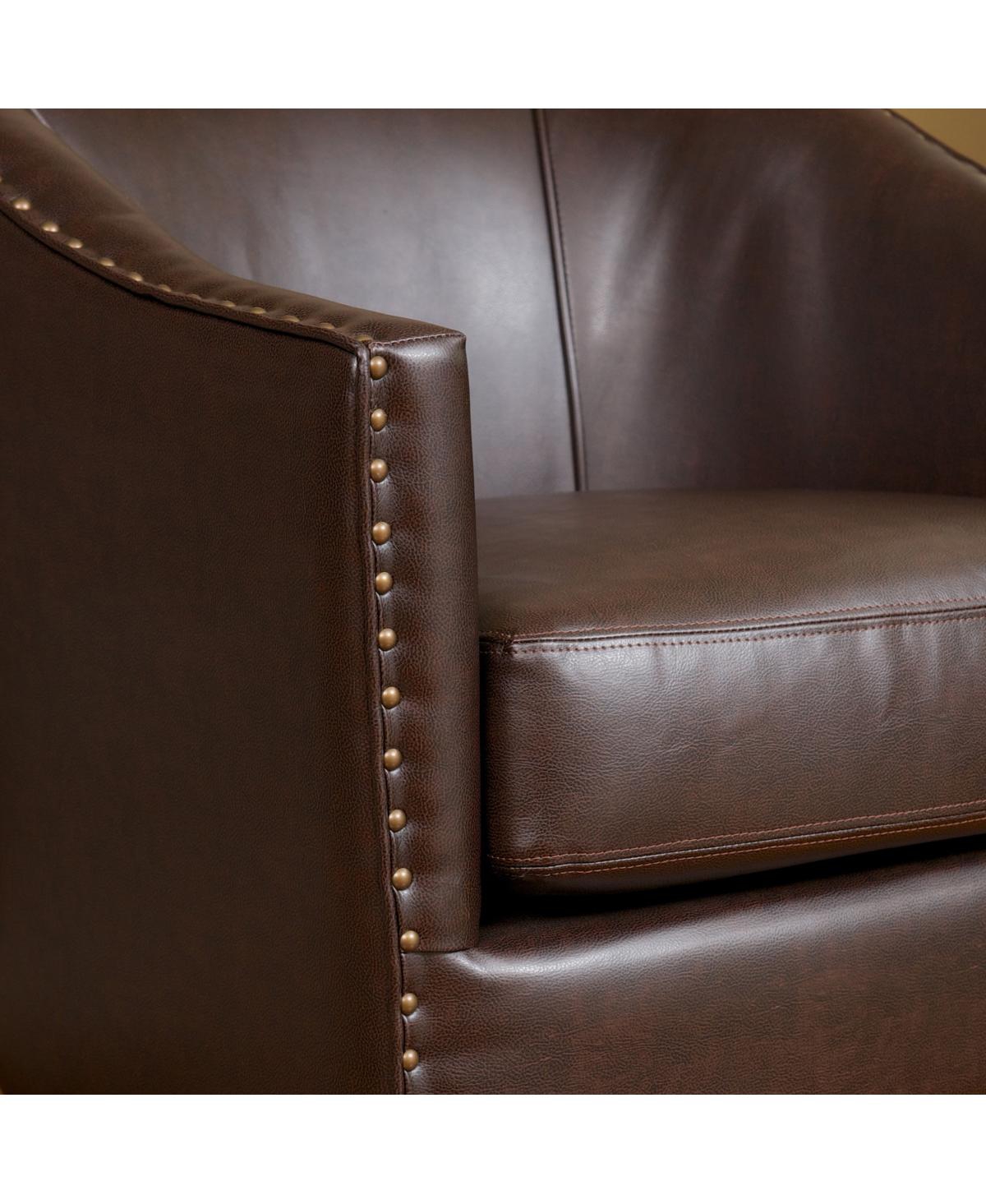 Streamdale Furniture Plush Club Chair with Studded Accents